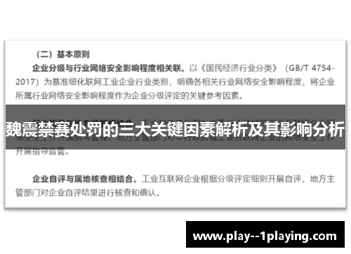 魏震禁赛处罚的三大关键因素解析及其影响分析